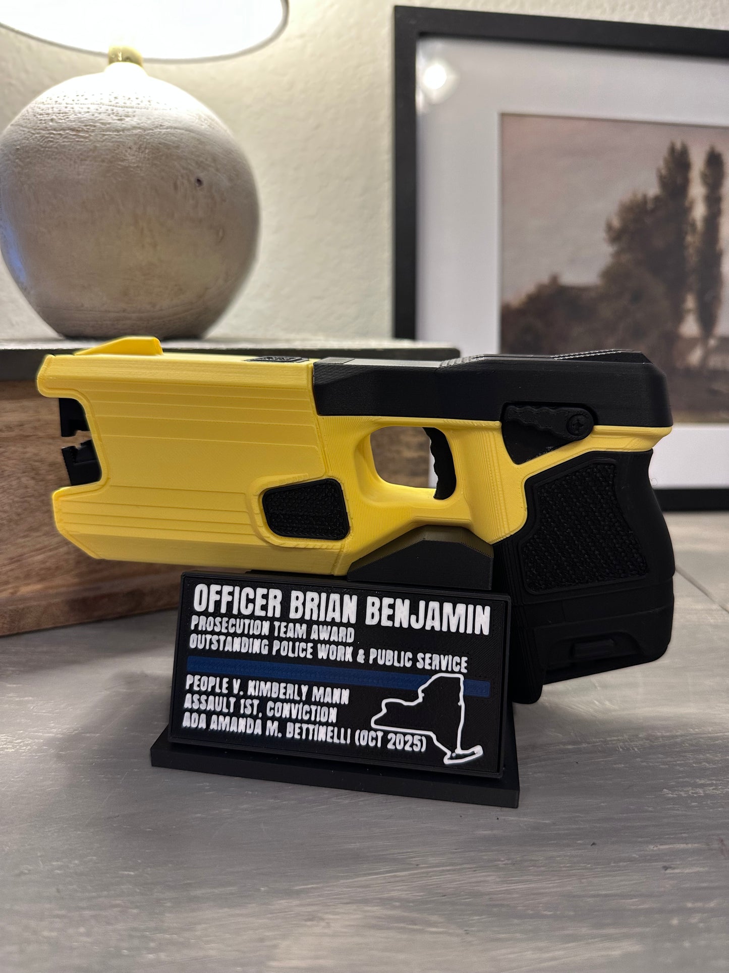 Fully Custom 3D Printed Award or Display Piece
