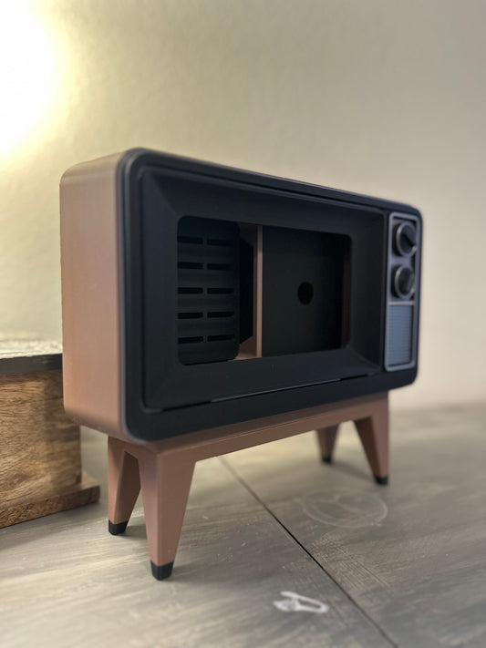 Retro TV Nintendo Switch Dock: 3D Printed Console Stand with Game Drawer