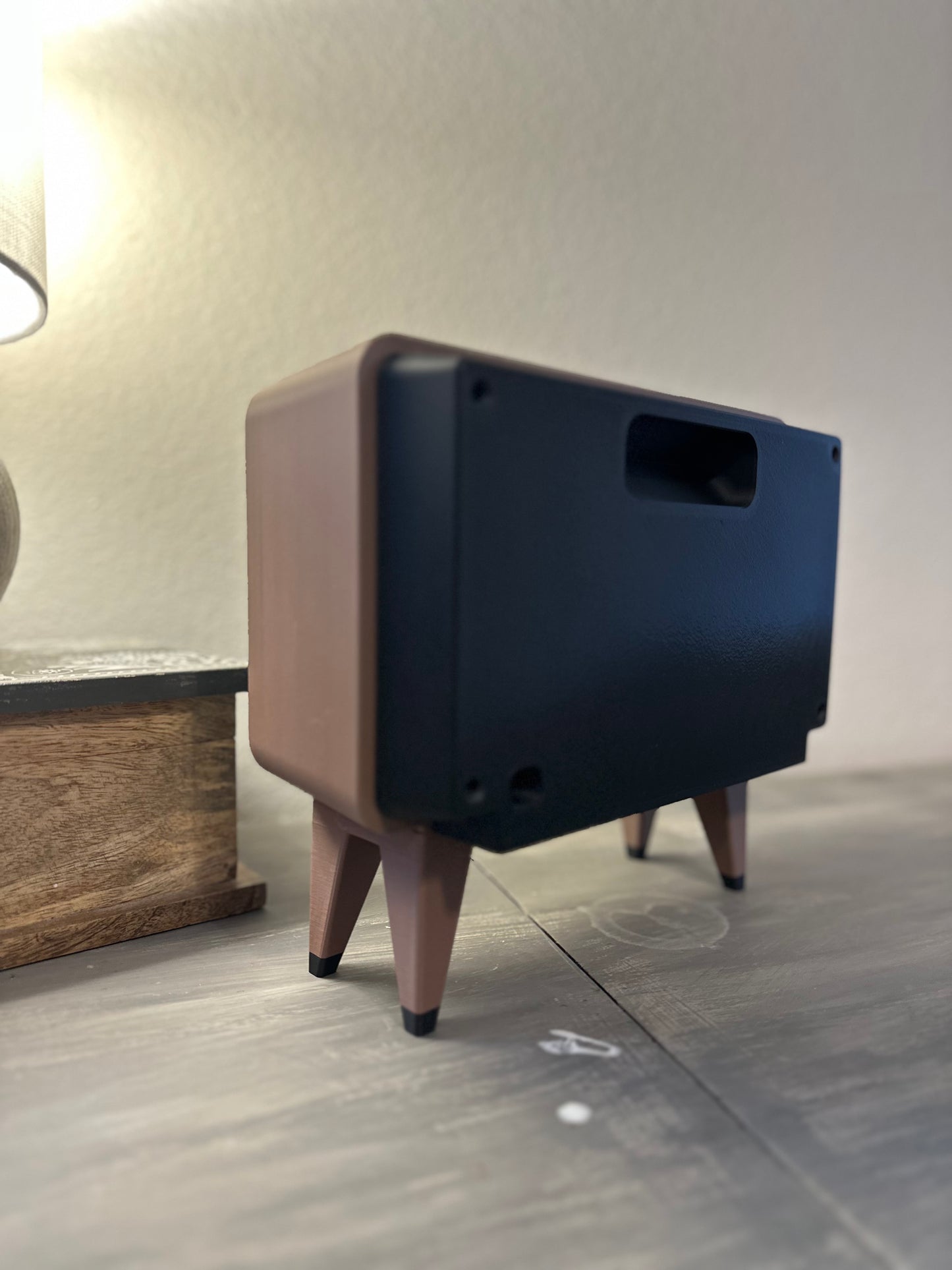 Retro TV Nintendo Switch Dock: 3D Printed Console Stand with Game Drawer