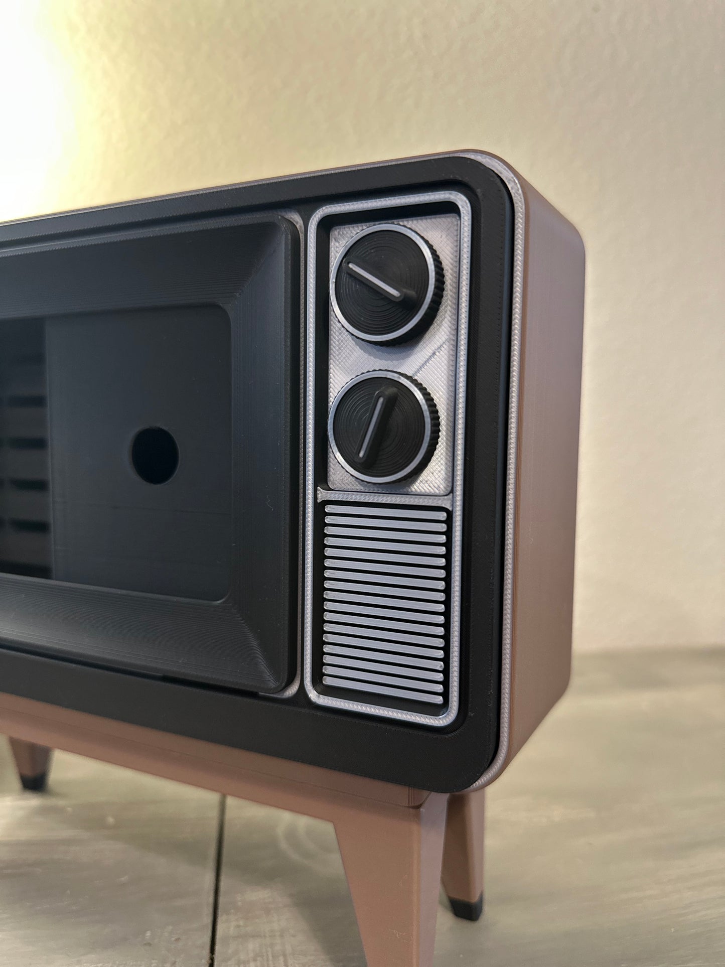 Retro TV Nintendo Switch Dock: 3D Printed Console Stand with Game Drawer